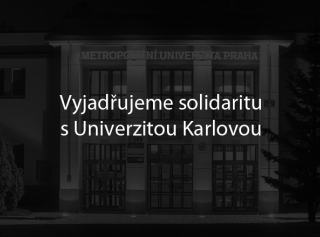 Vyjádření Metropolitní univerzity Praha k tragédii na Univerzitě Karlově dne 21. prosince 2023