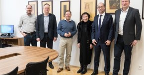 MUP navštívil prof. Miller, předseda Národního akreditačního úřadu pro terciární vzdělávání