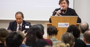 Vysocí představitelé Filipín diskutovali na MUPu politiku a bezpečnost ve Východní Asii