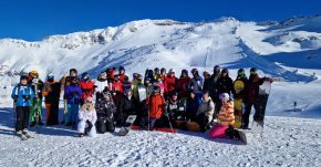 Lednová lyžovačka v Rakouských Dolomitech