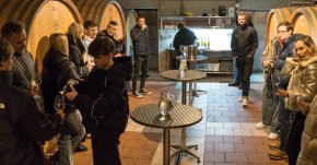 Za tajemstvím jubilejního vína: Studenti a akademici MUP vyrazili do terénu slavit i vybírat