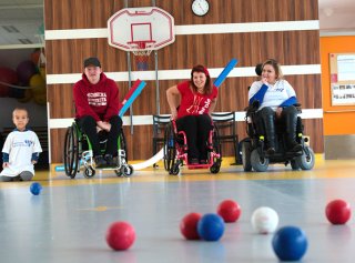 Boccia Centrum Paraple vs. Škola bez bariér MUP