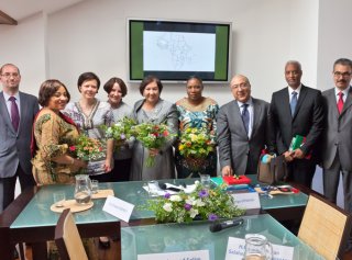 African Ambassadors and other diplomats visited Metropolitan University Prague to debate with students