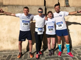 Půlmaratonci MUP v popředí týmové soutěže