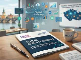 Studenti Digitální ekonomiky se podíleli na nové studii Czech Founders