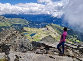 Vysokohorská turistika v Rakouských Dolomitech