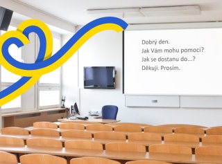 Studentům z Ukrajiny nabízíme bezplatný kurz češtiny pro cizince